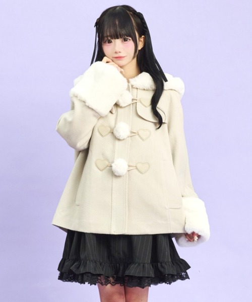 Secret Honey（シークレットハニー） ダッフルコート コート ハート