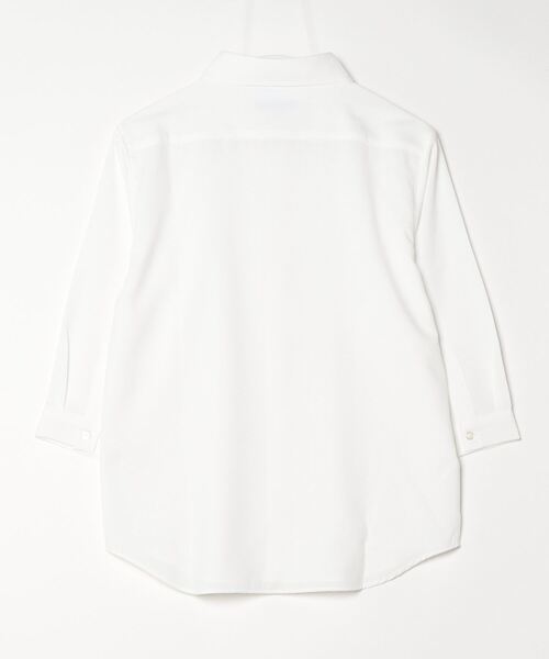 「CORPUS SELECT」 「Garcon Wave」7分袖シャツ MEDIUM ホワイト メンズ_画像2