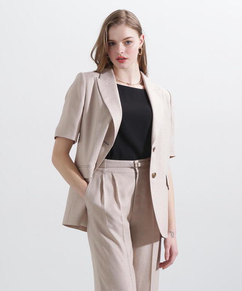 「PINKY&DIANNE」 テーラードジャケット 38 ピンク レディース_画像3