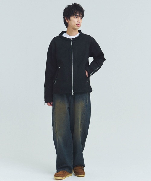 JACKROSE（ジャックローズ） 革ジャン ライダース JE フェイクスエード