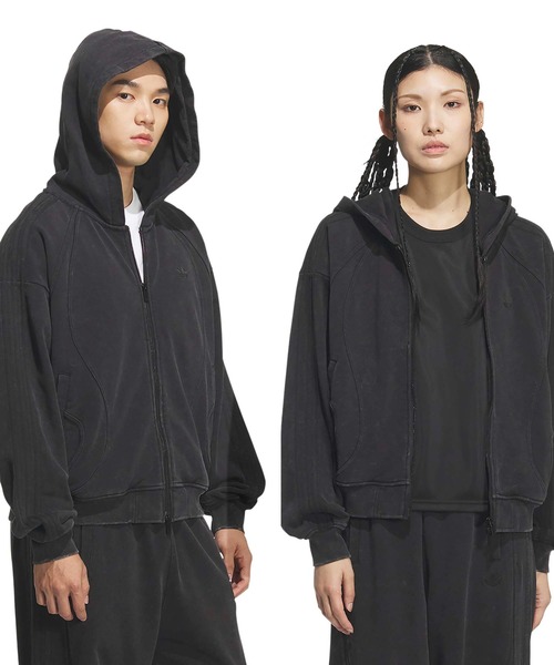 &TEAM フーディー　パーカー　アジツ　ZIP-UP HOODIE adidas（アディダス） パーカー adidas TEAMGEIST FULL ZIP HOODY