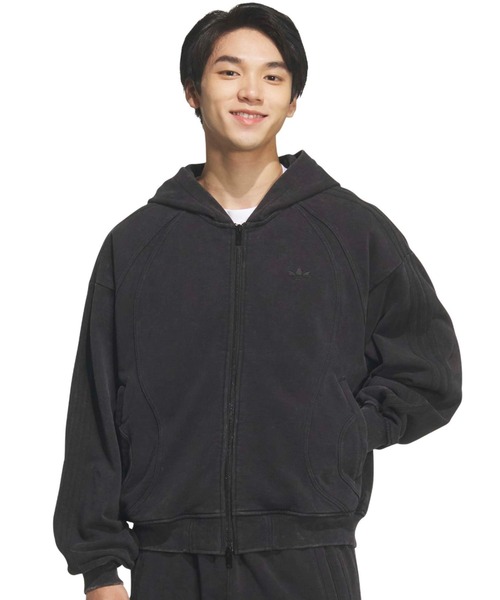 &TEAM フーディー　パーカー　アジツ　ZIP-UP HOODIE adidas（アディダス） パーカー adidas TEAMGEIST FULL ZIP HOODY