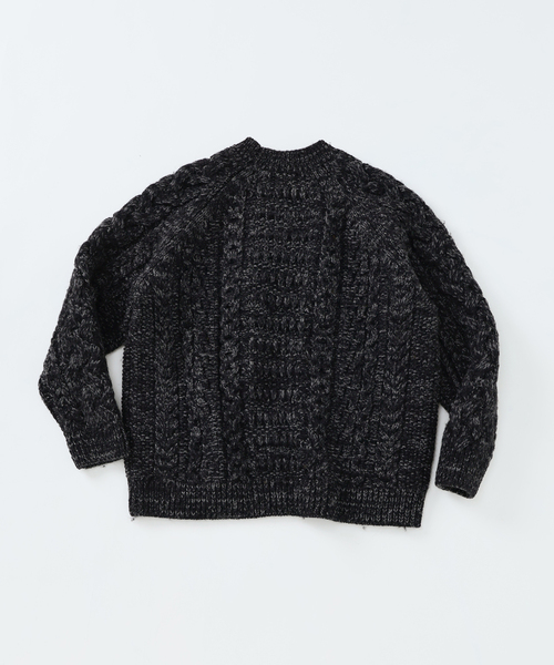 Yonetomi NEW BASIC セーター ニット 米富繊維 / Yonetomi 別注 アラン