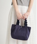 トートバッグ フリルラメ刺繍トートバッグ(sm...の詳細画像3