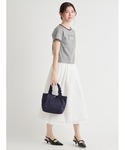 トートバッグ フリルラメ刺繍トートバッグ(sm...の詳細画像5