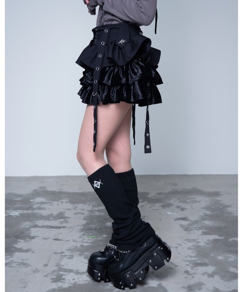 REFLEM（レフレム） スカート 「REFLEM/レフレム」ベロアフリル