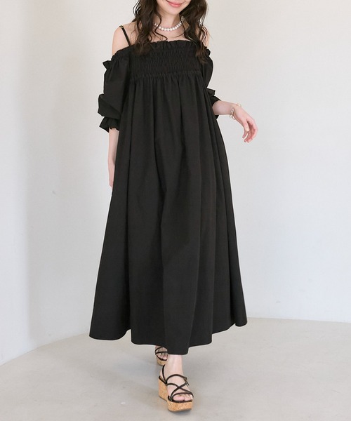 La boutique BonBon ワンピース 黒 La boutique Bonbon（ラブティックボンボン） ワンピース 「1枚で