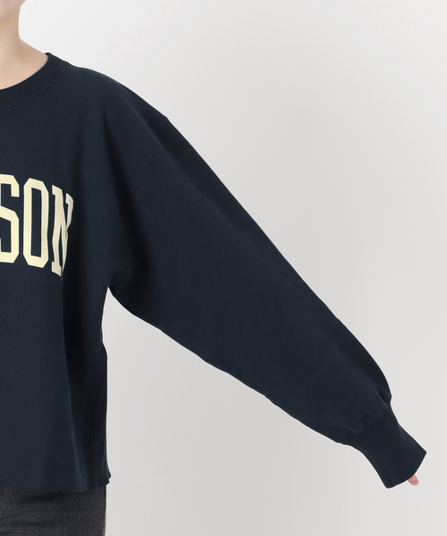 完売 relume  クラックロゴスウェット JOURNAL STANDARD relume（ジャーナルスタンダード レリューム