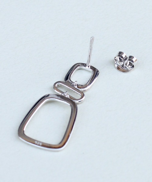 NOIR DE POUPEE（ノワールドプーペ） ピアス silver925 Quiet Shine