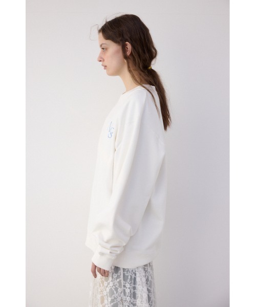 「SLY」 スウェットカットソー FREE ライトブルー レディース_画像5