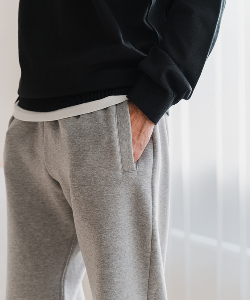 LOOPWHEELER（ループウィラー） スウェットパンツ SMALL ライトグレー