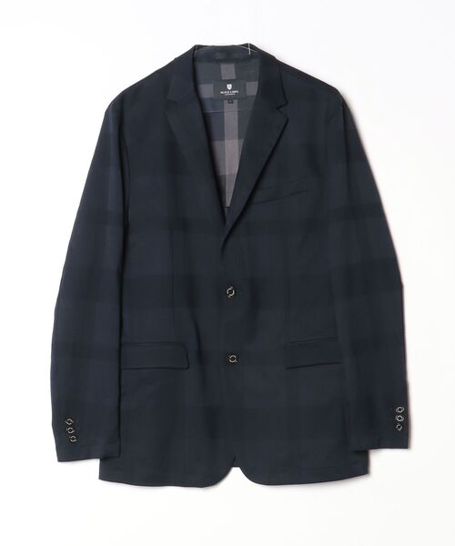BLACK LABEL CRESTBRIDGE」 テーラードジャケット L ネイビー メンズ 