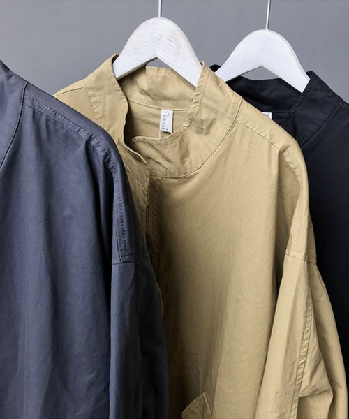 「aimoha」 ノーカラーコート MEDIUM ブラック レディース_画像9