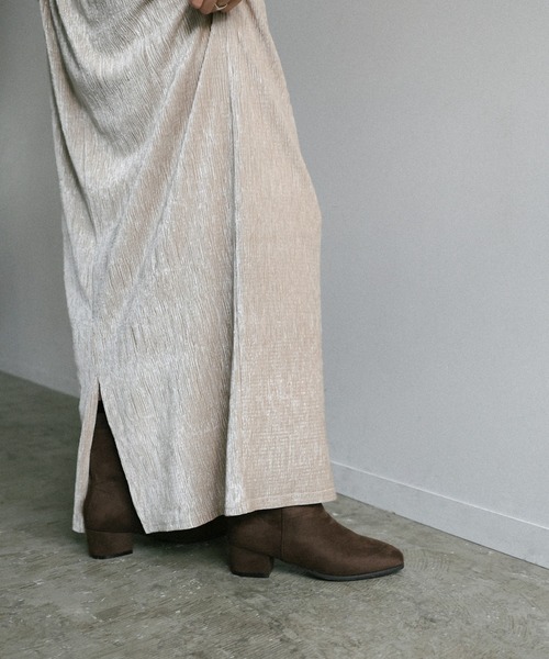 「select MOCA」 ショートブーツ LARGE ブラック レディース_画像9