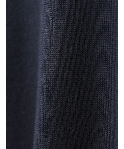 「MidiUmi」 ニットカーディガン FREE ネイビー レディース_画像4