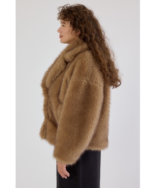 「RODEO CROWNS WIDE BOWL」 ピーコート FREE アイボリー レディース_画像9