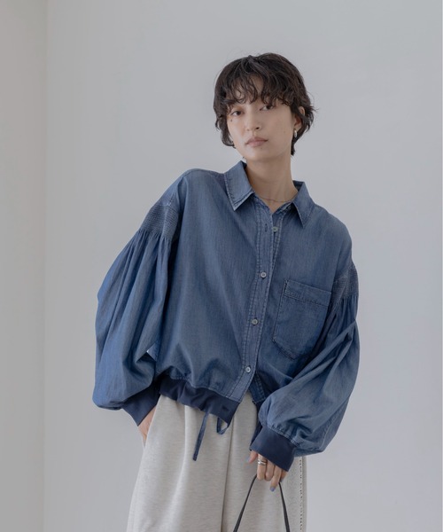 Eimee Law（エイミーロウ） ブルゾン アウター ライトデニム