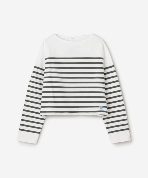 ORCIVAL（オーシバル） tシャツ | ラッセル ボートネッククロップドT