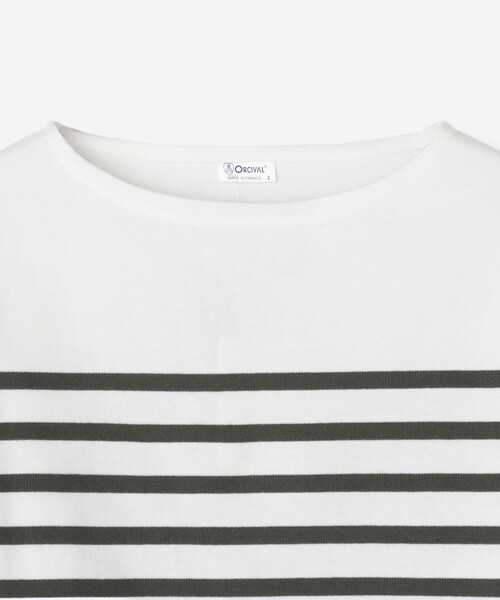 ORCIVAL（オーシバル） tシャツ | ラッセル ボートネッククロップドT