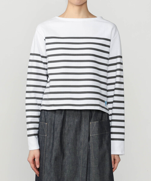 ORCIVAL（オーシバル） tシャツ | ラッセル ボートネッククロップドT
