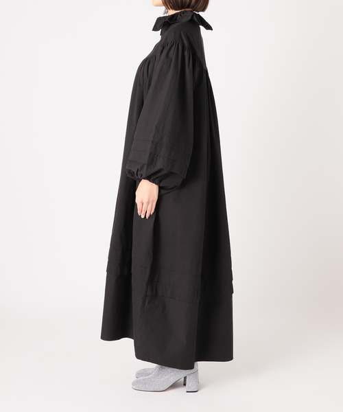 「CITYSHOP」 長袖ワンピース 36 ブラック レディースの画像