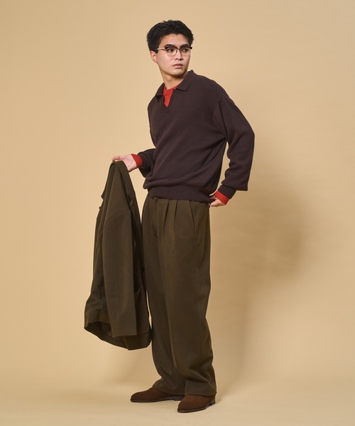 THE BOLDMAN スラックス LARGE ブラウン メンズ : ZOZOTOWN THE BOLDMAN スラックス LARGE ブラウン メンズ : ZOZOTOWN