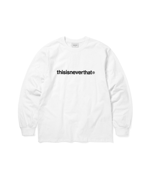 thisisneverthat（ディスイズネバーザット） tシャツ T-Logo L/S Tee