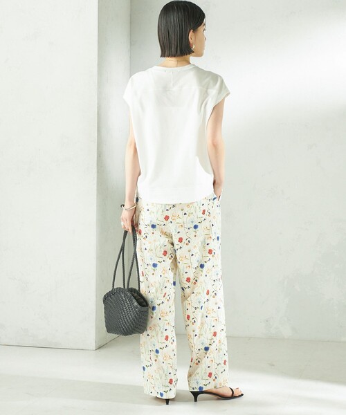 LIBERTY.（リバティ） パンツ 「手洗い可能」LIBERTY プリント パンツ