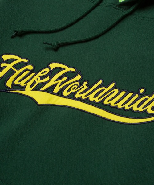 「HUF」 プルオーバーパーカー MEDIUM アッシュグレー メンズの画像