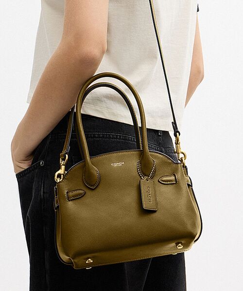 【極美品】COACH エンパイア キャリーオール 2way ショルダーバッグ COACH（コーチ） ショルダーバッグ バッグ ソフト エンパイア キャリー