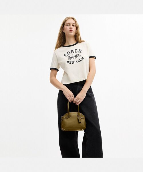 【極美品】COACH エンパイア キャリーオール 2way ショルダーバッグ COACH（コーチ） ショルダーバッグ バッグ ソフト エンパイア キャリー