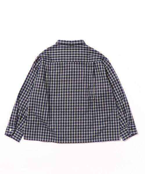 「EAST END HIGHLANDERS」 「KIDS」長袖シャツ 110 ネイビー キッズ_画像2
