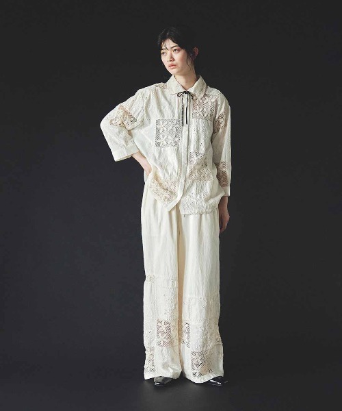 MEDE19F（メデジュウキュウ） ワイドパンツ パンツ 「MADE IN