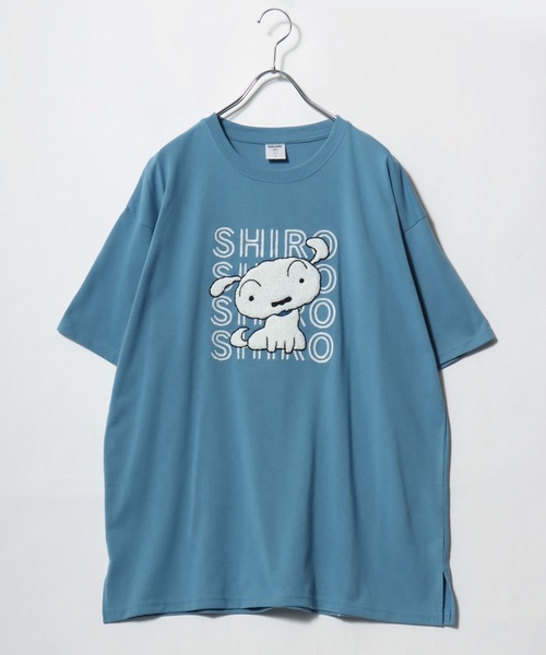 tシャツ 2026SS「クレヨンしんちゃん」オーバーサイズ シロ/殴られ