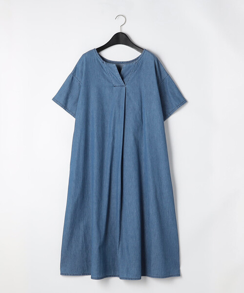ワンピース デニム 半袖アッパッパ : ZOZOTOWN Yahoo!店 - 通販