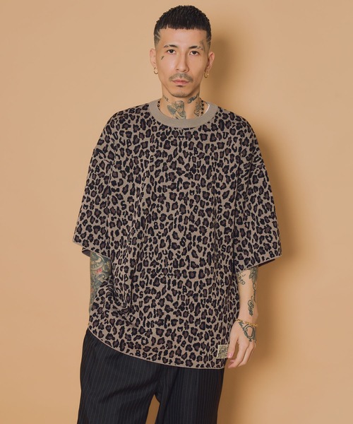 Subciety（サブサエティ） セーター ニット Patterned knit tee メンズ