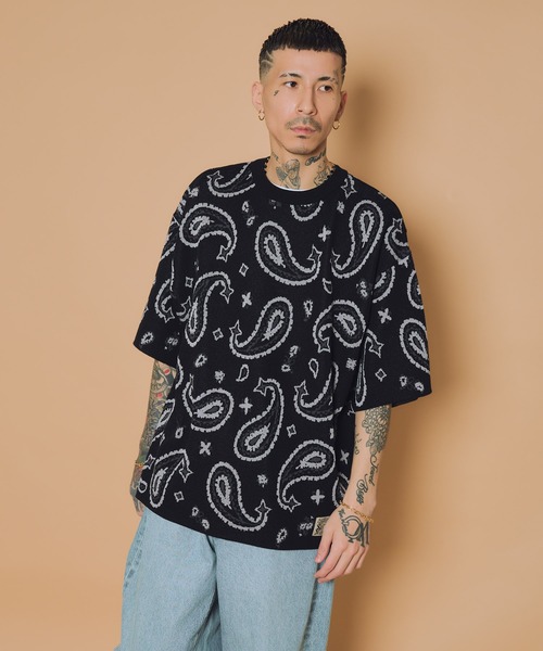サ*ブ様 サブ Subciety（サブサエティ） セーター ニット Patterned knit tee メンズ