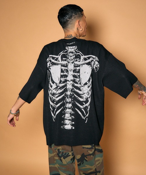 サ*ブ様 サブ Subciety（サブサエティ） セーター ニット Patterned knit tee メンズ