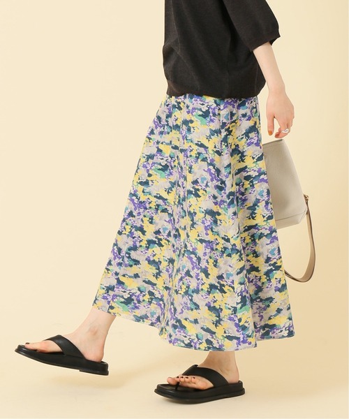 IENA（イエナ） ロングスカート 34 イエロー レディース : ZOZOTOWN