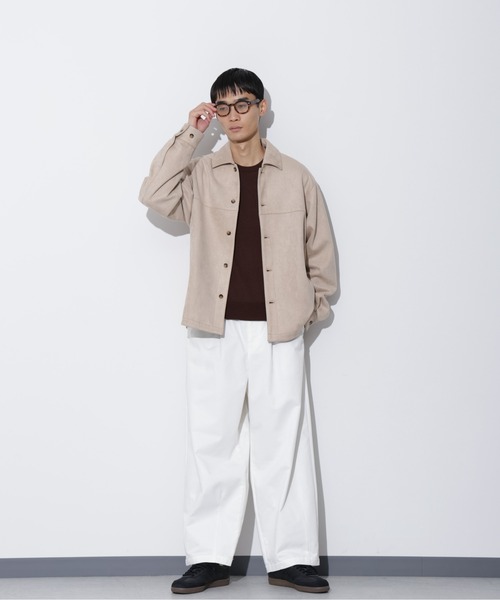 「Apo(s)ture」 チノパンツ X-LARGE ブラック メンズ_画像4