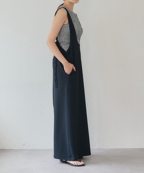 ワンピース 「再入荷」カットジョーゼットジャンスカの画像