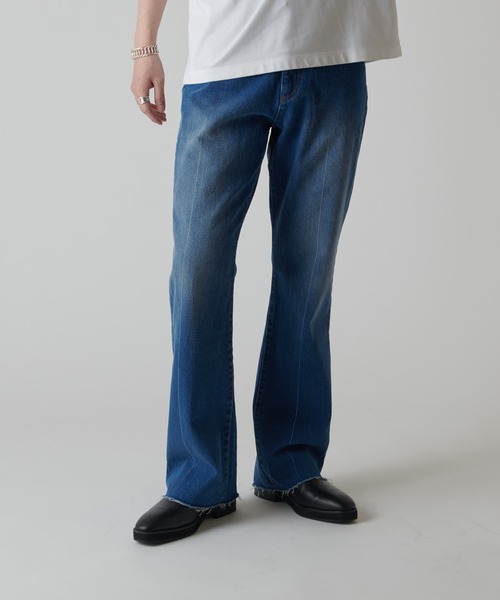 ヴィンテージ 20-30S DENIM PAINTER PANTS 股リベット コインポケット