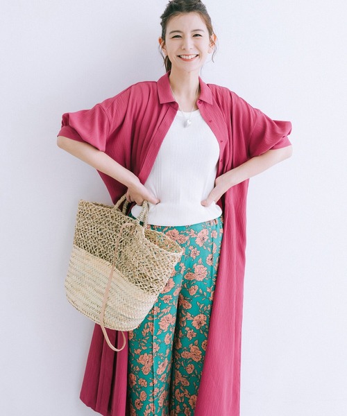 「haco!」 半袖ワンピース X-LARGE ブラック レディース_画像7