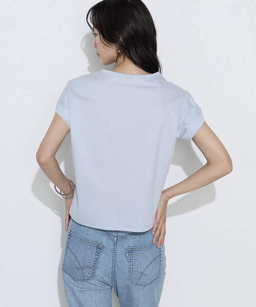 K.T KIYOKO TAKASE（K.T キヨコ タカセ） tシャツ コットン強撚ポンチ