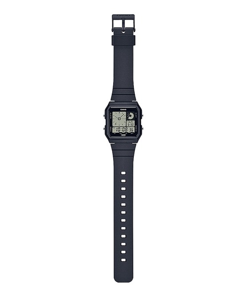 「CASIO」 デジタル腕時計 FREE ブラック メンズ_画像2