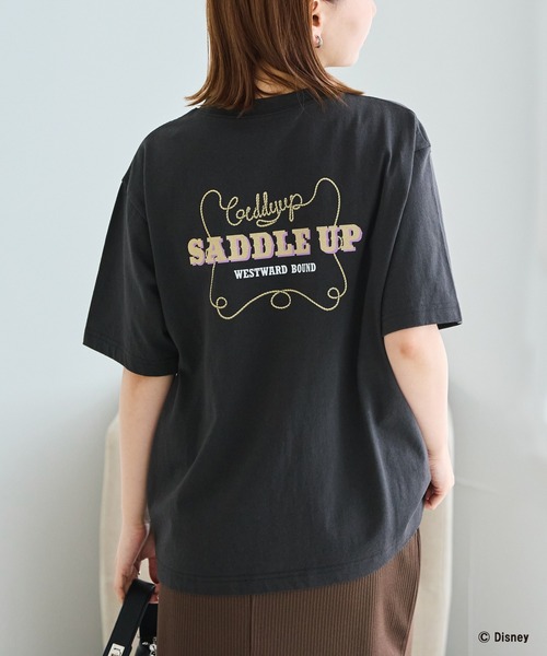Disney（ディズニー） tシャツ 「Disney」別注 「ミッキー」ウエスタン