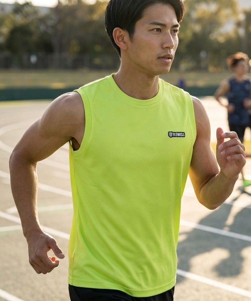 K-SWISS（ケースイス） タンクトップ 「K-SWISS/ケースイス」K2512-1