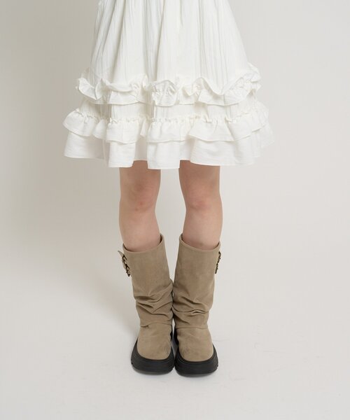 「w closet」 キャミソールワンピース FREE ブラック レディース_画像6