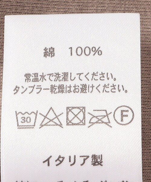 「gicipi」 半袖Tシャツ ONE SIZE ホワイト レディース_画像9