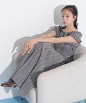 ワンピース 夏 2wayスリーブシュリンクワンピースの詳細画像3